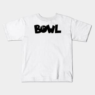 Bowling bowl Kids T-Shirt